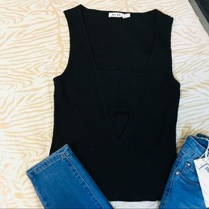 Nakd fashion ribbed top